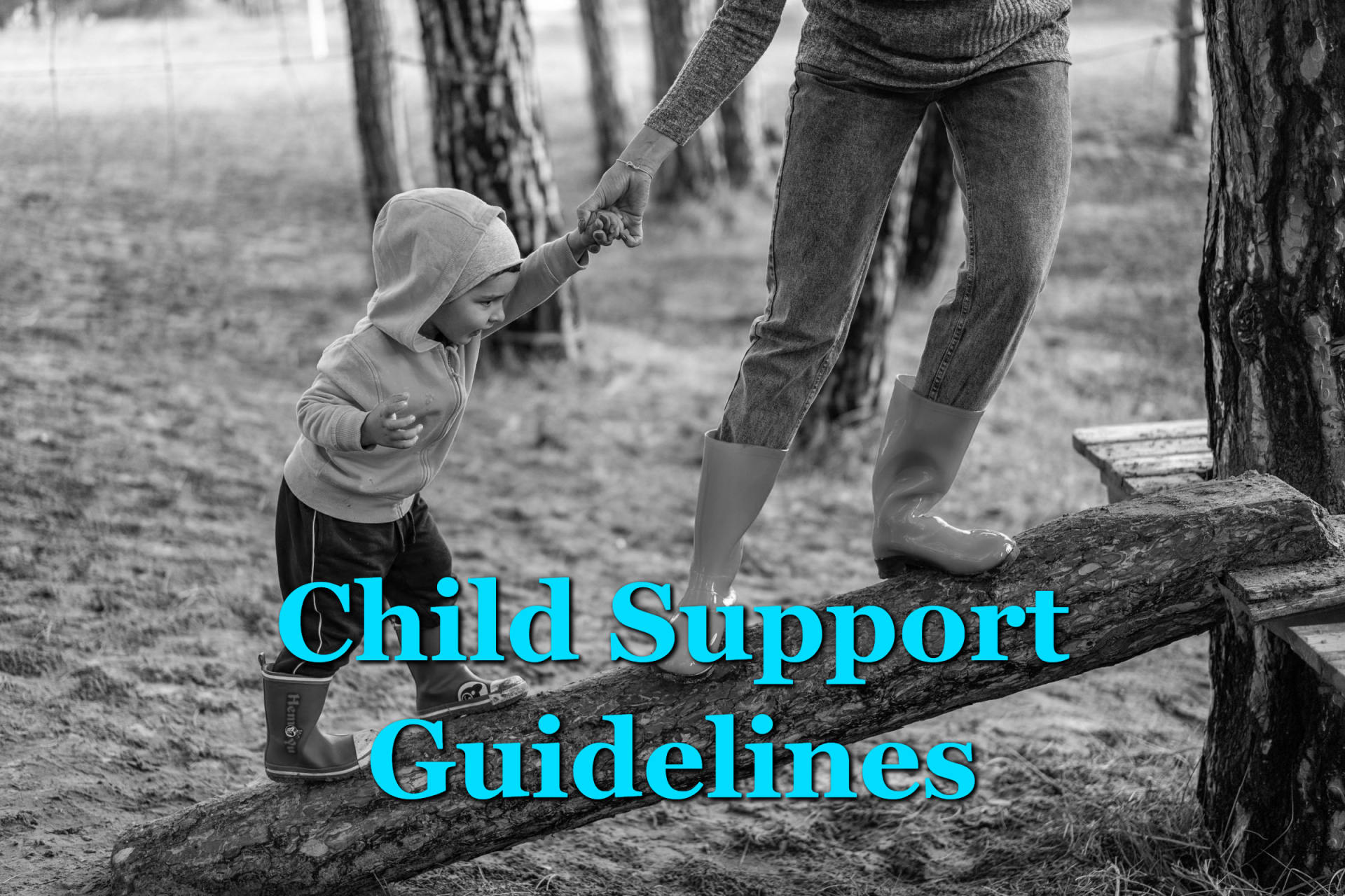 A woman with her child and an understanding of Texas Child Support Guidelines