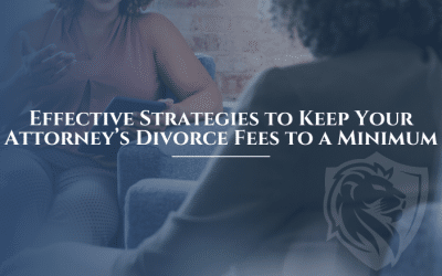 Attorney and client discussing Effective Strategies to Keep Attorney's Fees To a Minimum